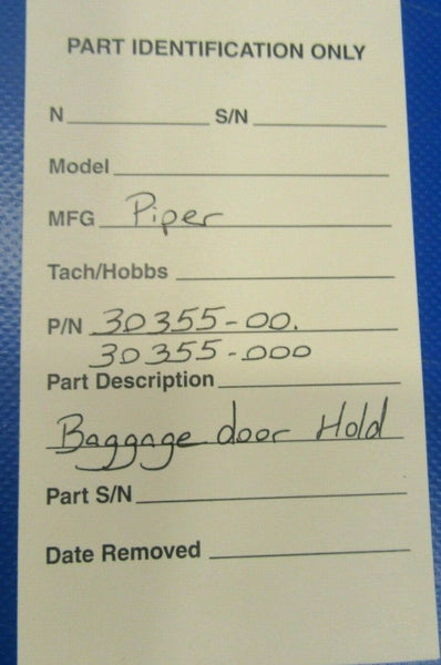 Piper PA-23 & PA-24 Channel - Baggage Door Hold P/N 30355-00 (0919-80)