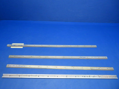 Piper Aerostar 602P AFT Seat Track P/N 210078-501 LOT OF 4 (0123-733)