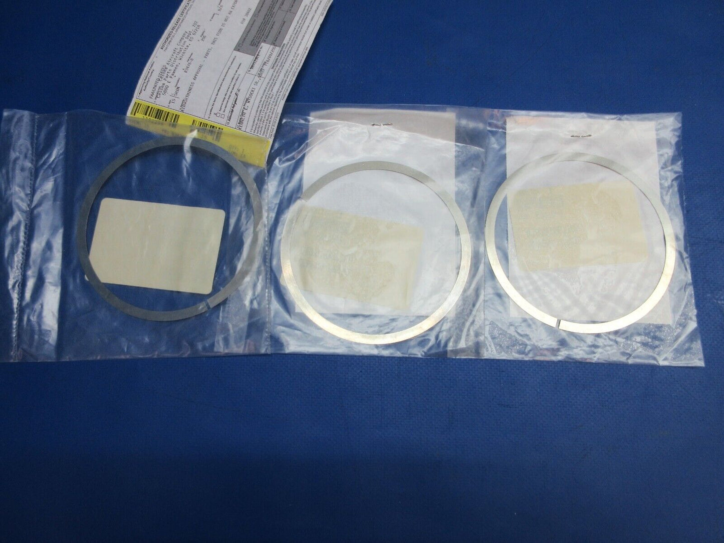 McCauley Threaded Propeller Shim w/ 8130 NOS LOT OF 3 P/N B-3476-8 (0523-398)
