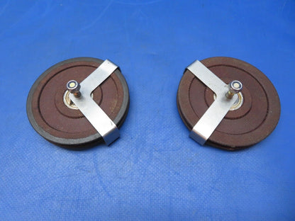 Diamond DA-42 Pulley Wheel Rudder Cables P/N MS24566-4B LOT OF 2 (0623-559)