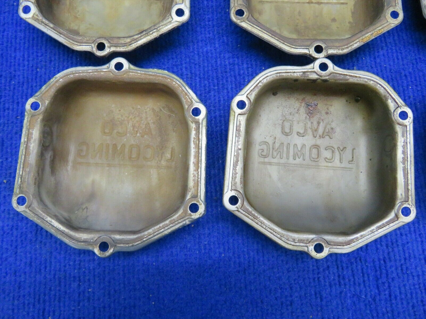 Avco Lycoming Rocker Valve Cover O235, O320, O360, O540 61247 LOT OF 6 (0222-619