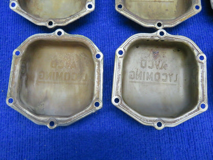 Avco Lycoming Rocker Valve Cover O235, O320, O360, O540 61247 LOT OF 6 (0222-619