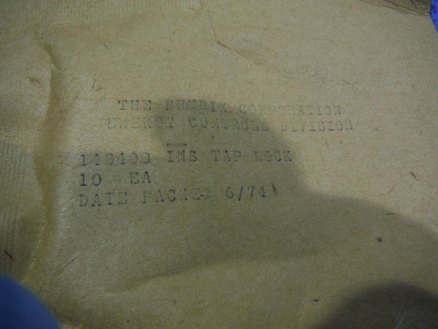 Bendix Tap Lock Inserts  LOT OF 8  NOS P/N 148400  (815-55)