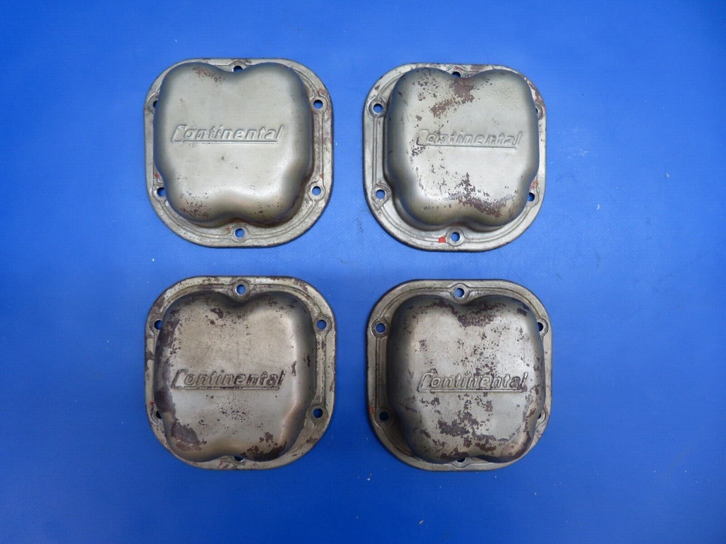Cessna 170 Continental C-145-2 Rocker Valve Cover LOT OF 4 P/N 40762 (0922-699)