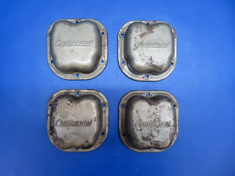 Cessna 170 Continental C-145-2 Rocker Valve Cover LOT OF 4 P/N 40762 (0922-699)