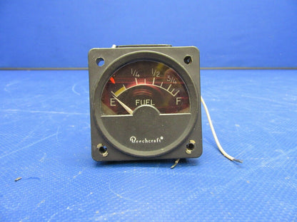 Hickok Fuel Quantity Gauge Lighted 27V P/N 58-380051-5, A-1158-5 (0821-483)