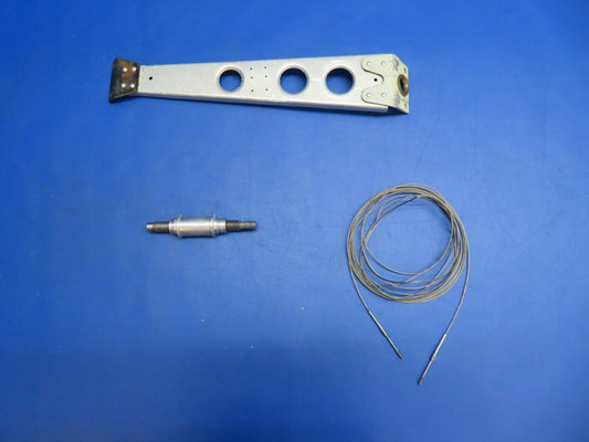 Piper PA-28R-201T Rib Stabilator Trim w/ Barrel & Cable P/N 65245-00 (1122-707)