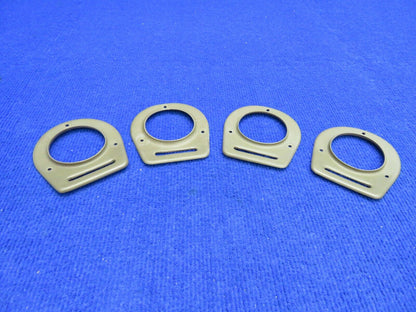 Piper Cover Assembly Air Vent Flange Olive Tone P/N 65735-19 LOT OF 4 (0222-388)
