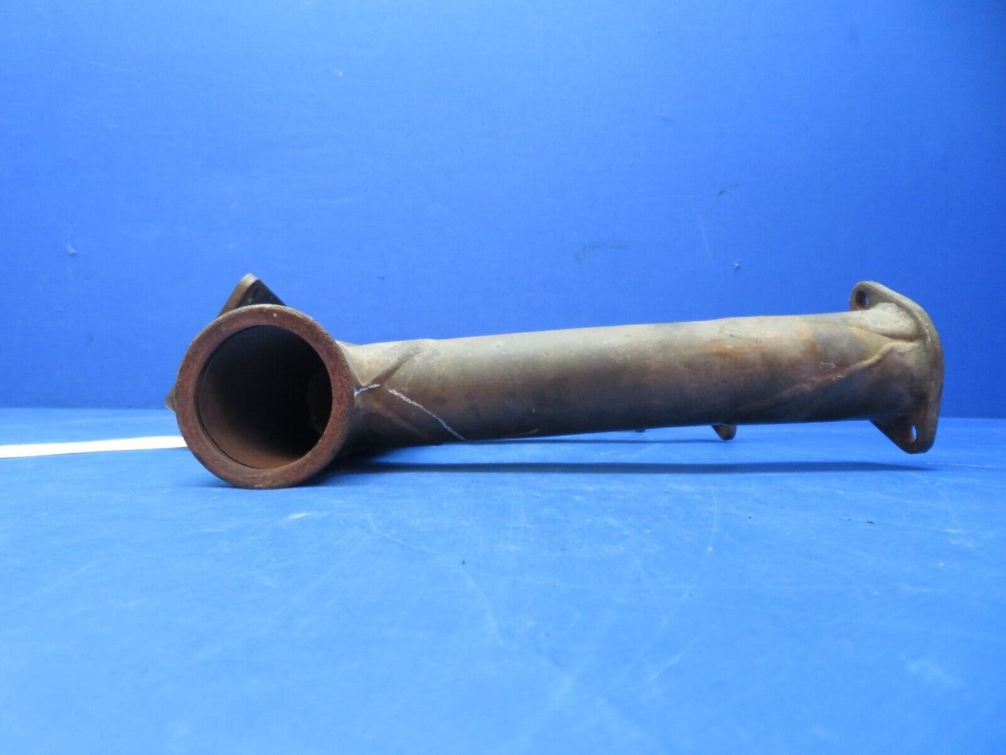 Cessna 182 Turbo LH Exhaust Collector Lycoming PN 2254012-2 FOR PARTS (1023-243)