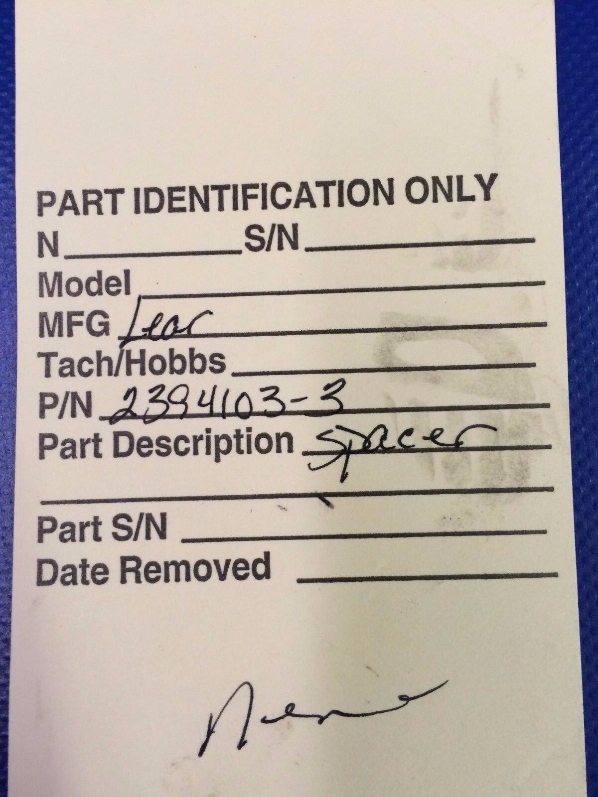 Learjet Spacer Hub Assy P/N 2394103-3 (1216-69)