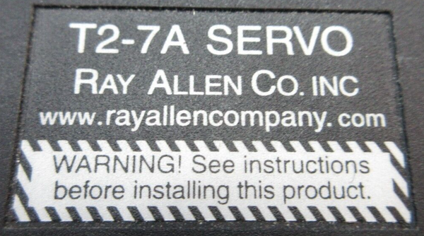 Arion Lightning LS-1 Ray Allen Co T2-7A Servo (1023-936)