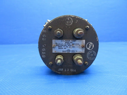 Beech D95A Cylinder Head Temp. Gauge P/N 22-292-010 WARRANTY (0324-1708)
