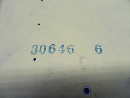 Piper PA-23-250 Aztec LH Front Spar Tip Channel P/N 30646-06 (1123-19)