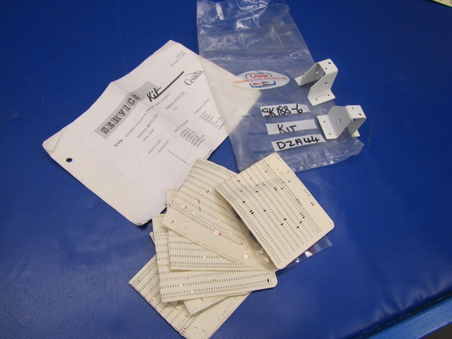 Cessna 188 & A188 Aileron Pulley & Bracket Replacemnt Kit P/N SK188-6 (0517-11)