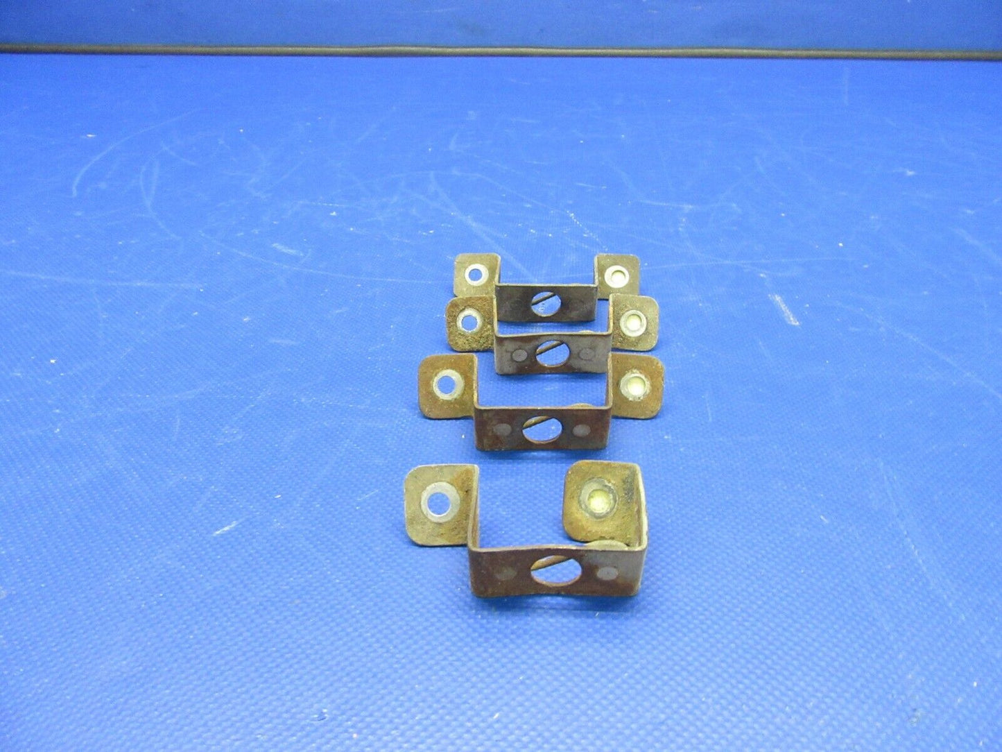 Beech F35 Cowl Fastener Bracket LH FWD CTR & AFT 35-910244 LOT OF 4 (1021-371)