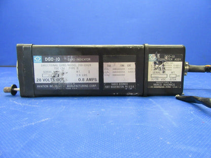 Narco DGO-10 Gyro Indicator w/ Converter 28V 200-12A28 (1021-440)