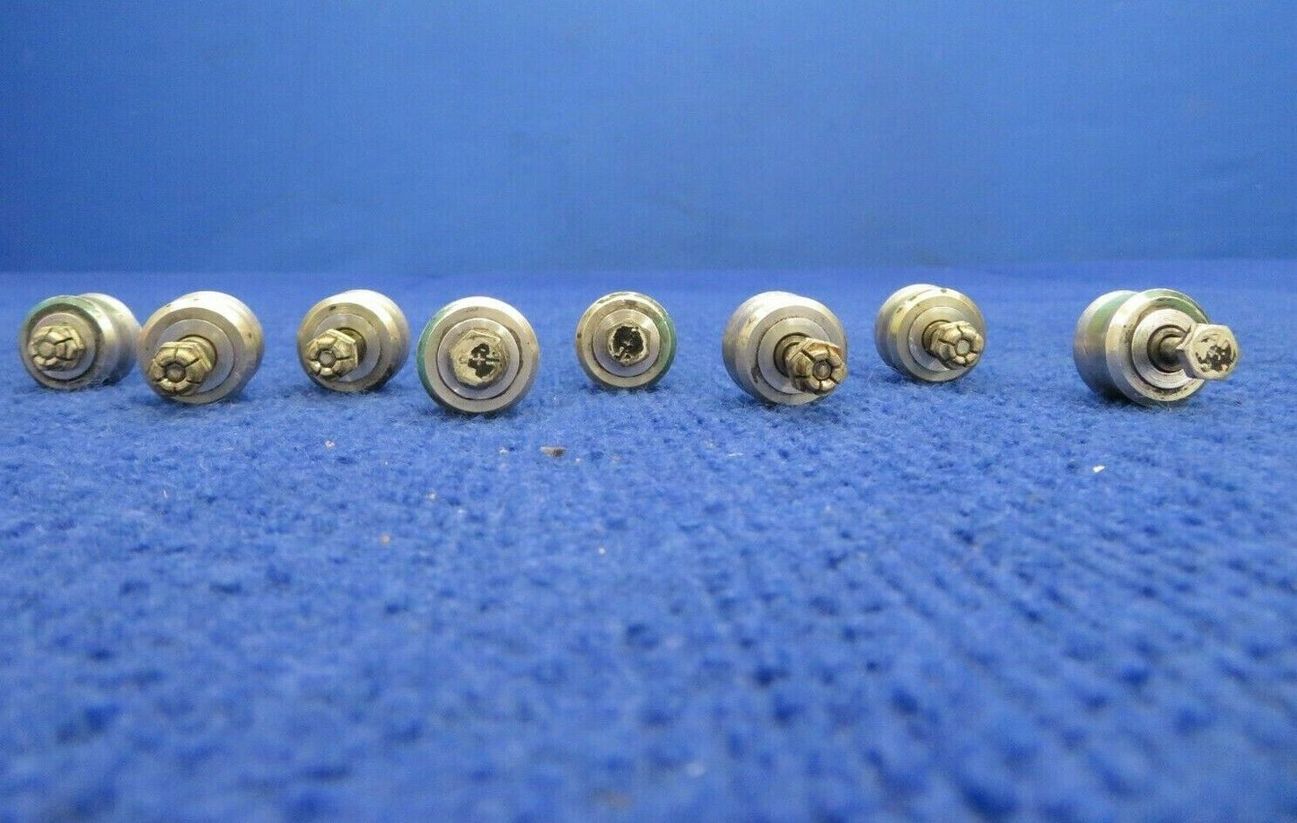 1956 Cessna 310 Seat Rollers P/N 0311310 LOT OF 8 (0522-507)