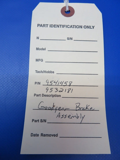 Goodyear Brake Assy P/N 9541458 (0922-471)