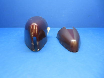 Piper PA-28-180 Fiberglass Tailcone Assy Upper & LWR P/N 62629-00 (0723-670)