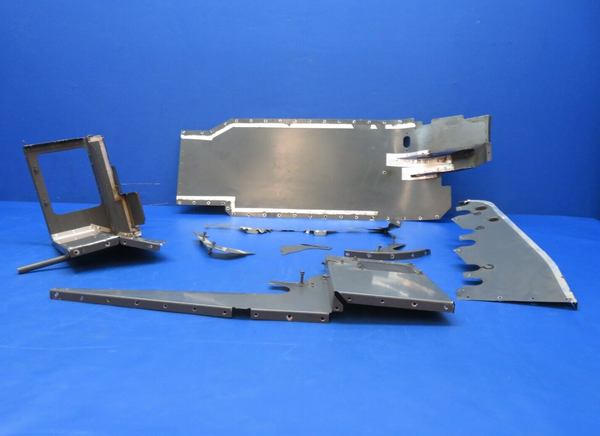 Piper 602P Aerostar RH Engine Baffle Assy Machen P/N C310-4 FOR PARTS (0623-602)