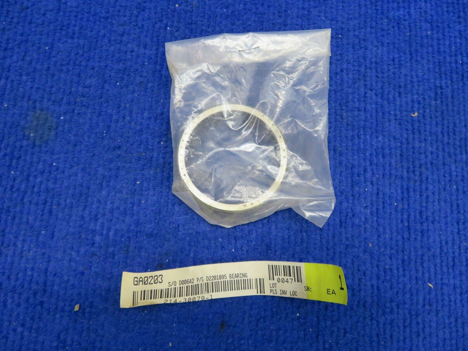 Cessna Bearing Cup P/N 214-30079-1, LM29710 NOS (0522-54)