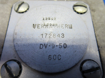 United Aircraft Oil Cooler Valve PN U-4785T-5B OVERHAULED (0224-1332)