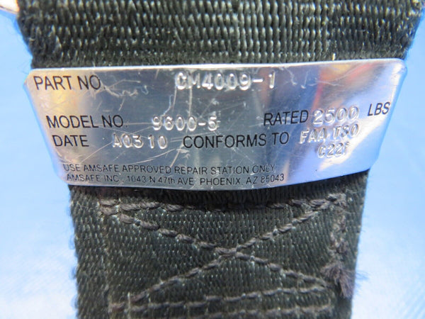 Cessna 401 / 401A Amsafe Seat Belt w/ Shoulder Harness P/N CM4009-1 (0124-117)