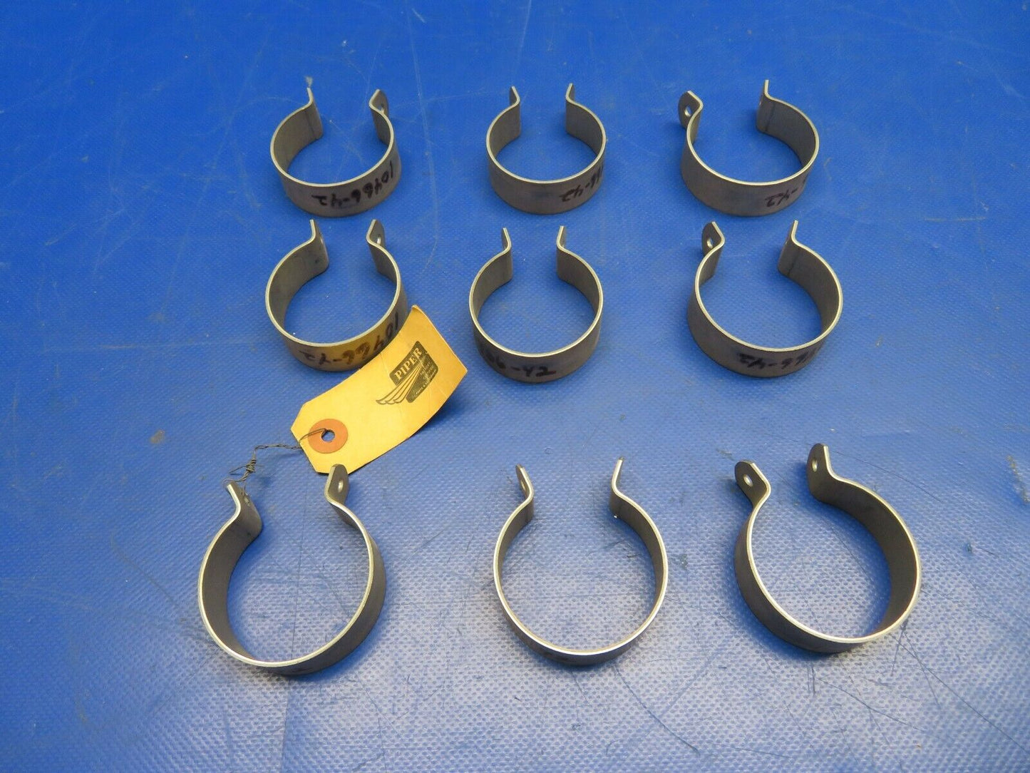 Piper Clamp NOS P/N 10466-42 LOT OF 9 (0720-130)