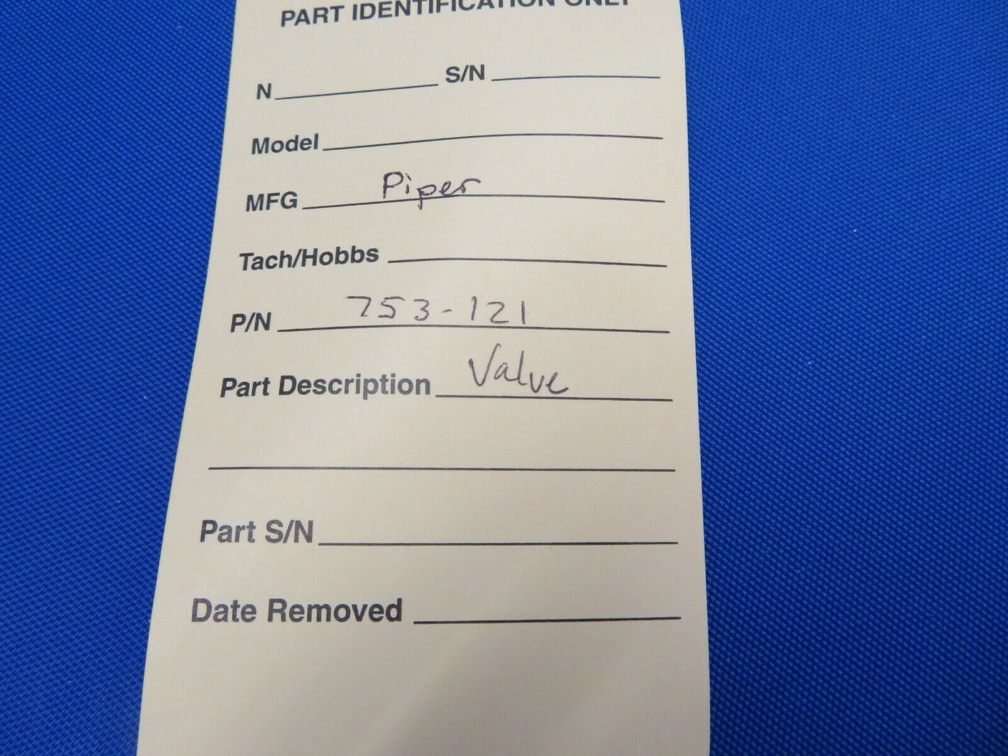 Piper Janitrol Valve Fuel P/N 753-121, A13D61 NOS (0820-332)