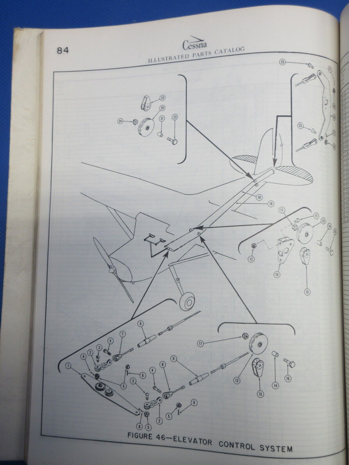 Cessna 140A Parts Catalog (0124-1349)
