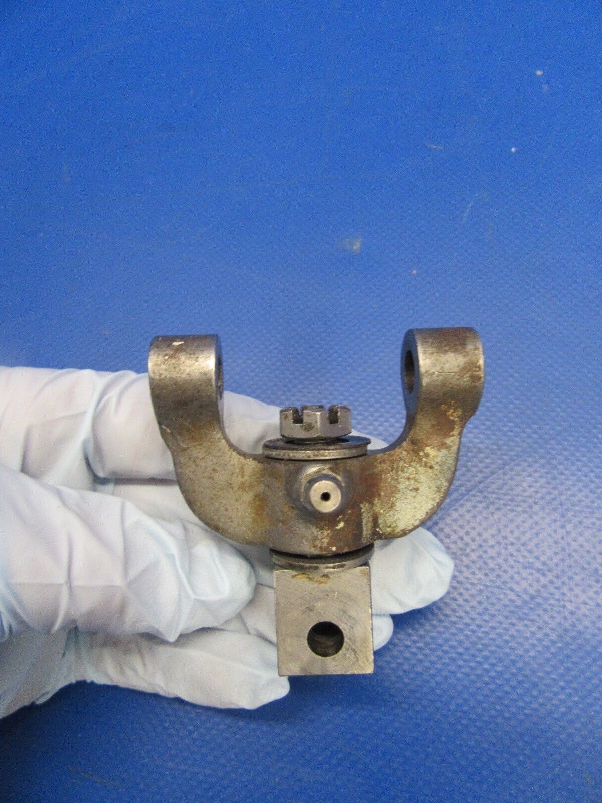 1952 Beech Bonanza Yoke Nose Gear Steering P/N 35-825007 (0214-86)