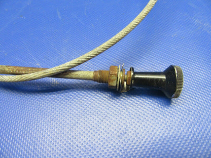 Piper PA-28-140 Cable Cabin Heat Control 40" P/N 63902-18, 63902-018 (0521-601)