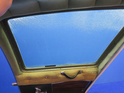 Bellanca 17-30 Viking Cabin Door Assy P/N 196568 NO KEY, Tinted Grey (0822-23)