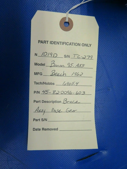 Beech Baron 95-A55 Brace Assy Nose Gear P/N 45-820096-603 (0420-316)