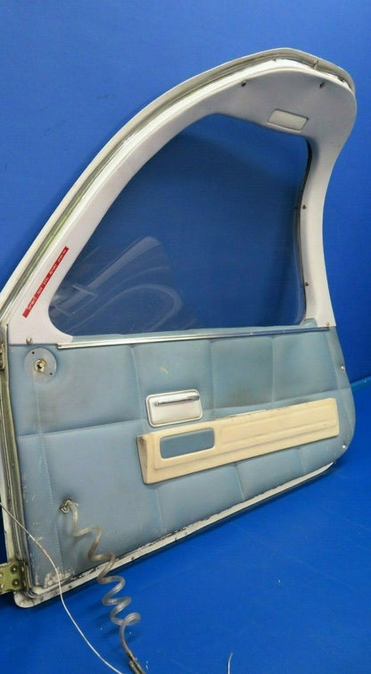 Beech Baron E-55 Cabin Door w/ Seal Gray Tint NO KEY 36-420010-611 (0120-147)