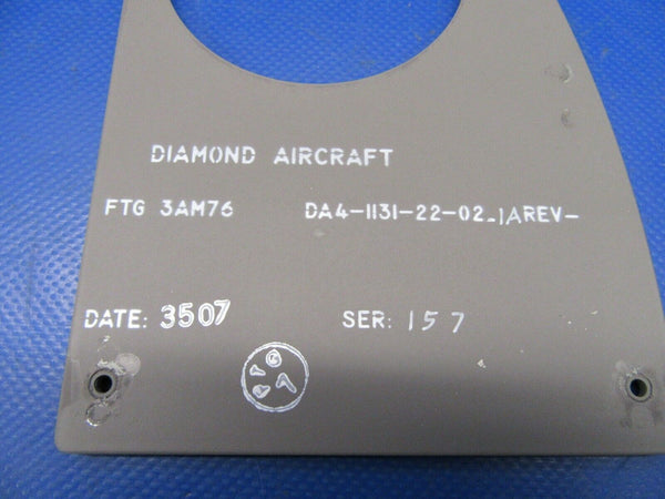 Diamond DA40-180 Instrument Panel P/N DA4-1131-22-02-1A (0319-168)