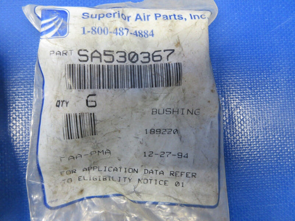 Superior Air Parts Bushing / Bearing P/N SA530367 LOT OF 12 NOS (1223-659)