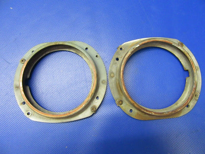 Cessna 177RG Landing Light Ring Assy LH & RH P/N 2052046-1, 2052046-2 (0621-428)
