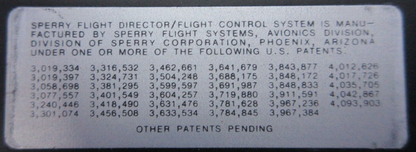 Sperry Radio RD-44 Deviation Indicator  P/N 2592920-901 CORE (1023-972)