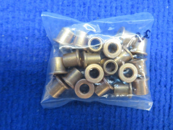 1/4" ID x 3/8" OD Bearing - Bronze Flanged P/N FF310-5 LOT OF 20 NOS (0922-507)