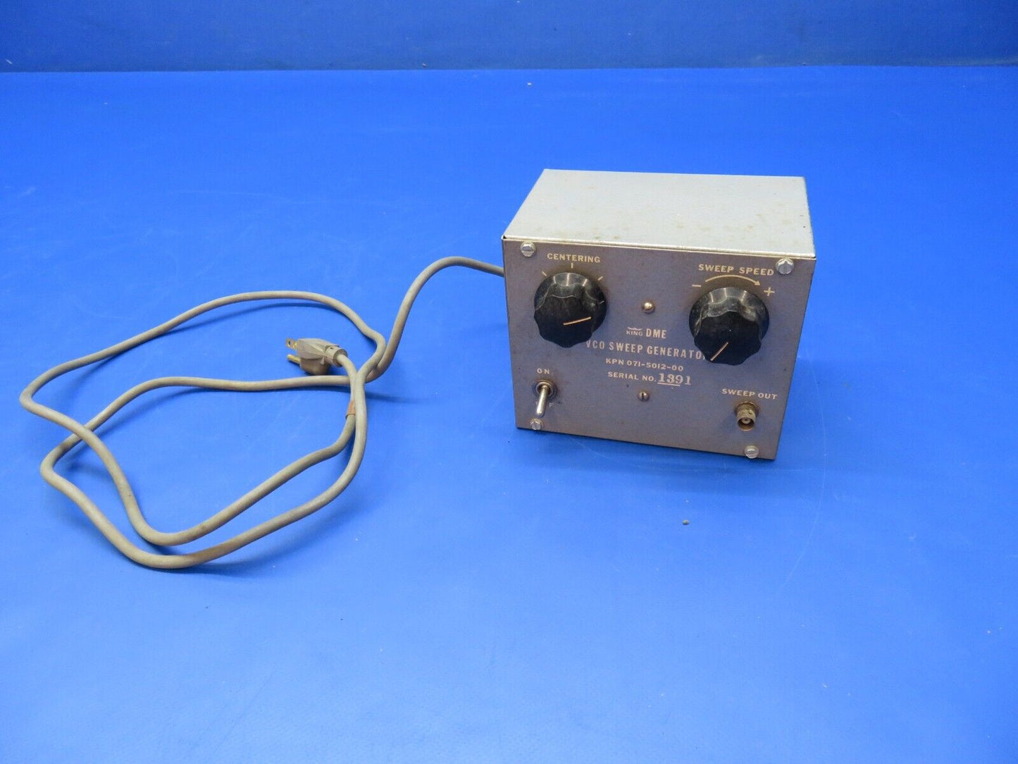 King V.C.O. Sweep Generator  Vintage P/N 071-5012-00 (1122-375)