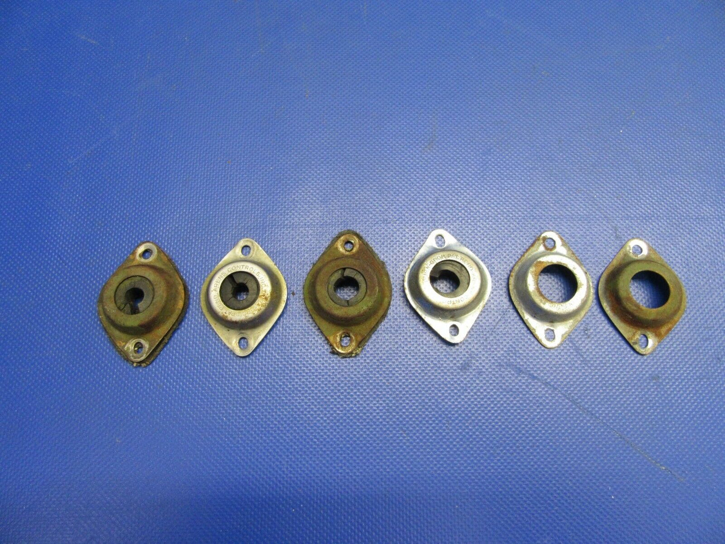 Mooney M20 / M20G Collar Firewall Cable Guides LOT OF 6 (0921-326)
