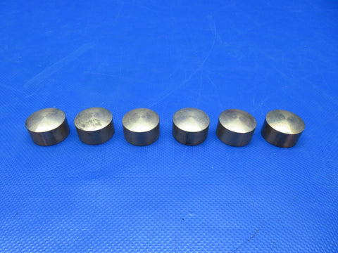 Lycoming IO-360-MIA Brass Piston Pin Plug P/N 72198 NOS LOT OF 6 (0124-293)