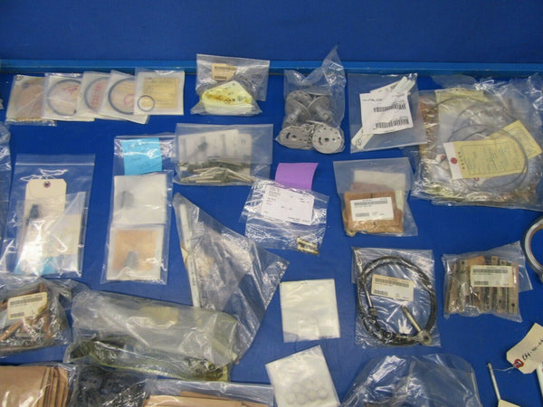 Kawasaki KH-4 (Bell 47) Helicopter NOS Parts Large Lot (0519-342)