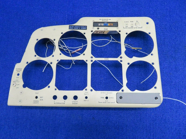 Beech 58 Baron Instrument Panel FOR PARTS (0322-27)