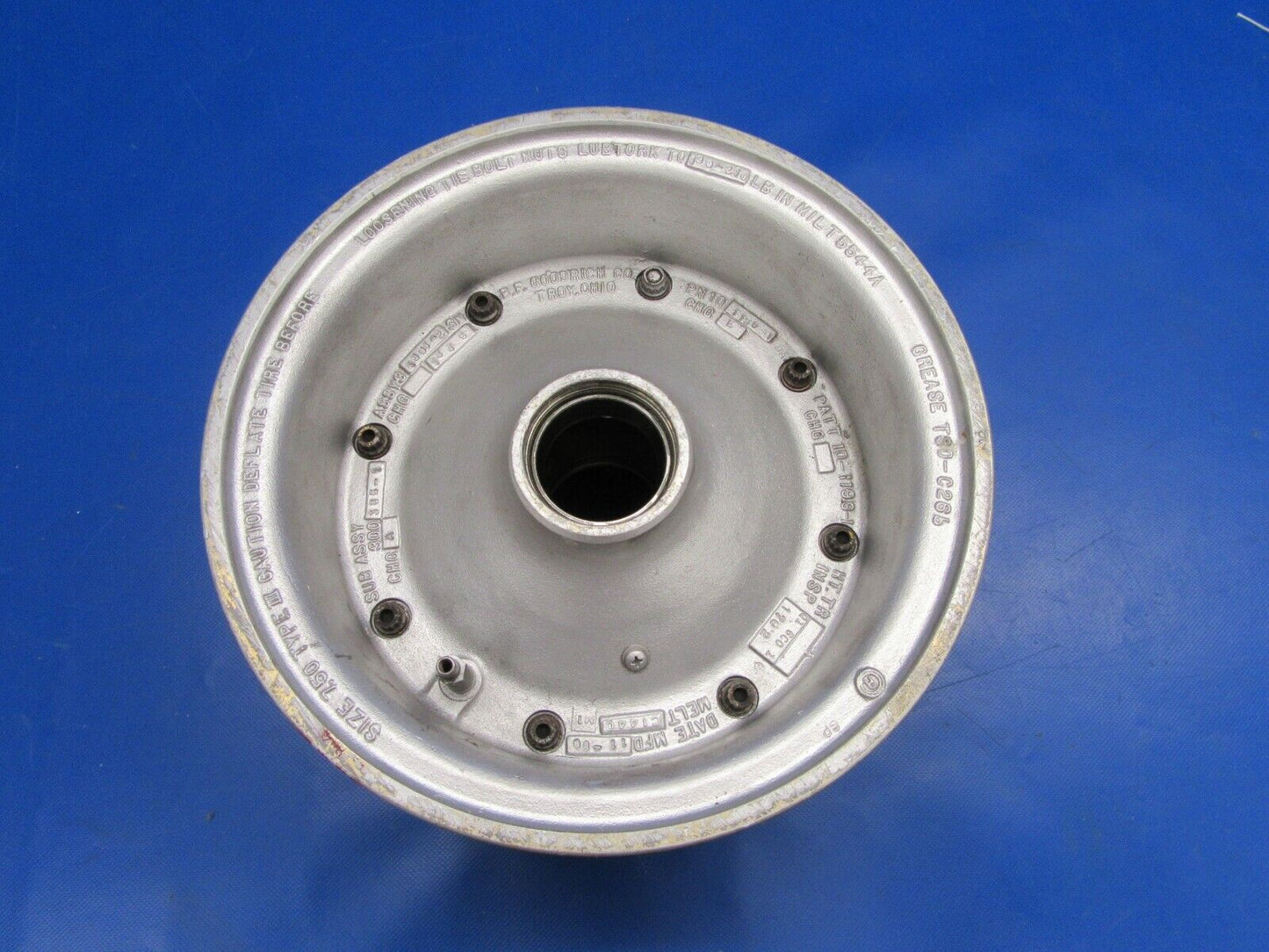 BF Goodrich 7.50 x 10 Type III Wheel P/N 101199-1, 10-1200 (0519-202)