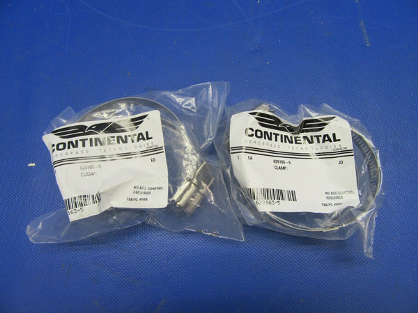 Continental Clamp 1.875 X 2.8437 P/N 629163-5 LOT OF 2 NOS (0721-367)