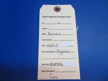Bendix Magneto P/N H2S-5 CORE (0323-670)