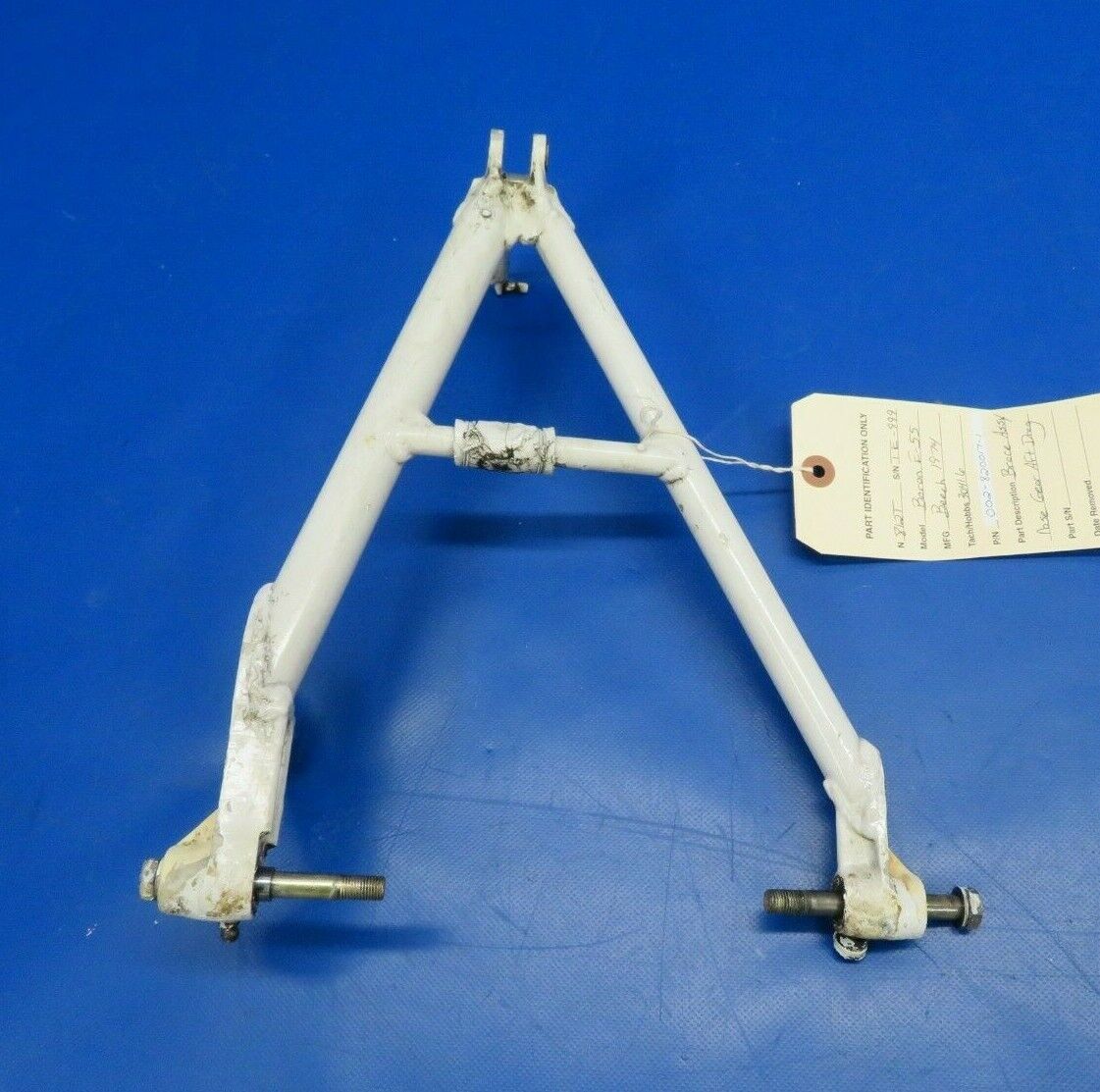Beech Baron E-55 Brace Nose Gear AFT Drag P/N 002-820017-1 WELDED (0120-102)