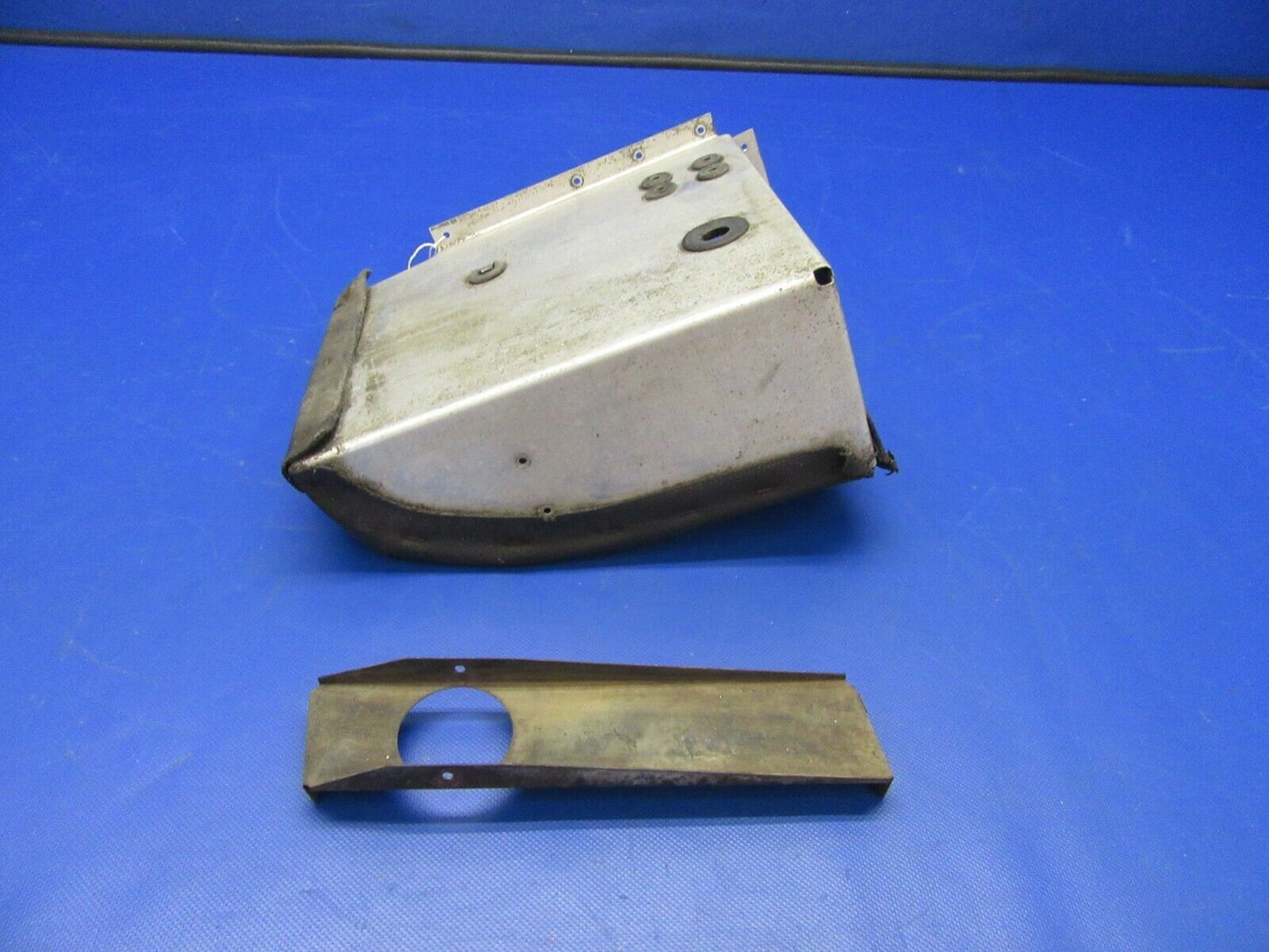 Piper Fuel Pump Cover Box & Gascolator Bracket 67881-006, 67603-000 (0621-608)